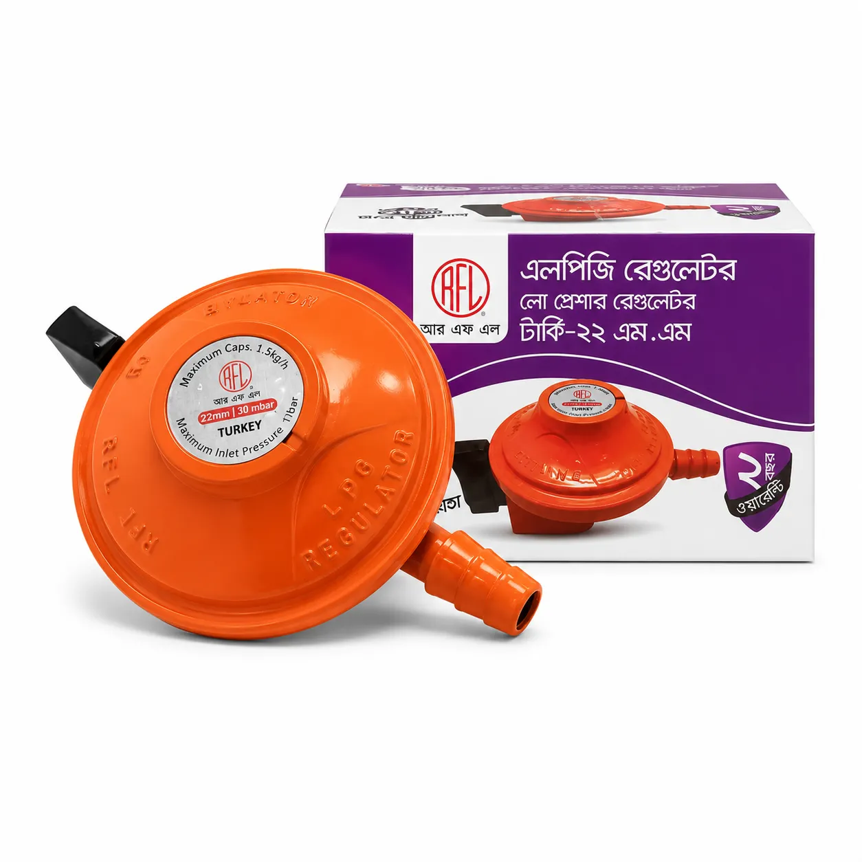 RFL LPG Regulator PREMIMUM-22mm